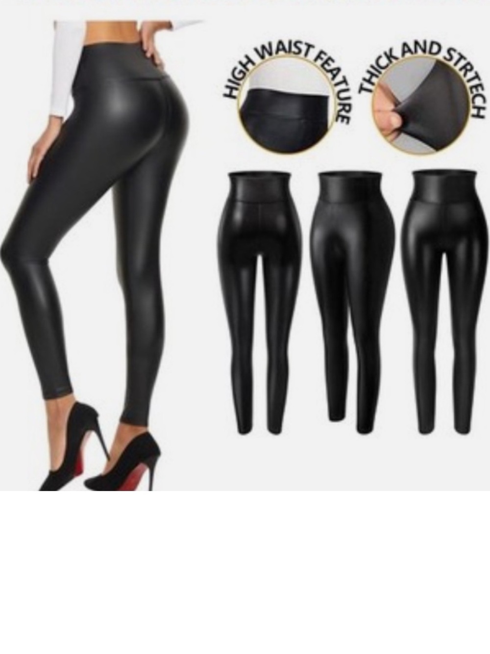 Leggings High Waist SZ- 8-10 Medium NWT
